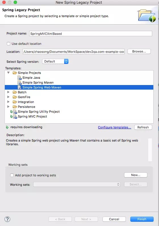 Spring MVC Login Example