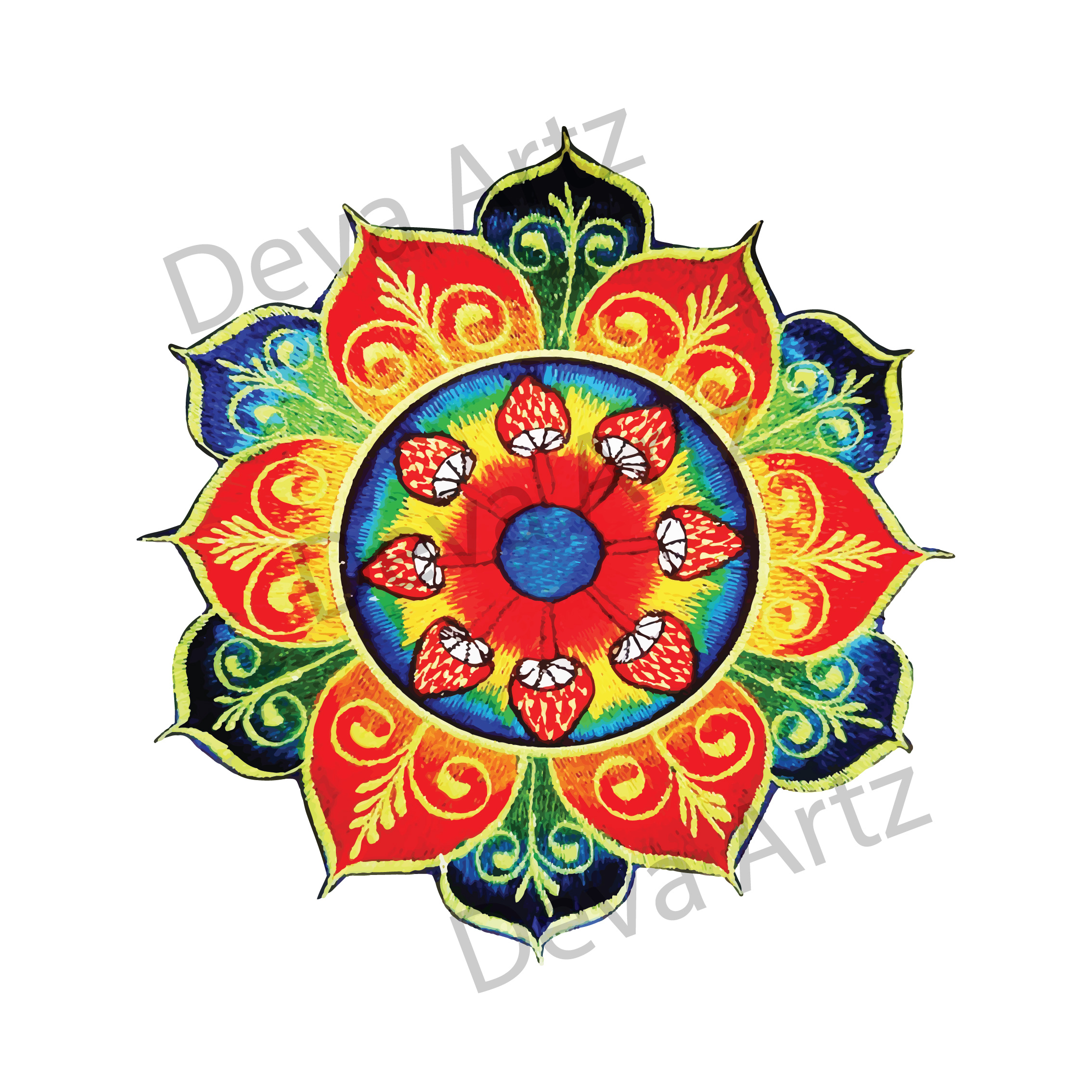 Kolam Stickers in Singapore Customisable and resizable.