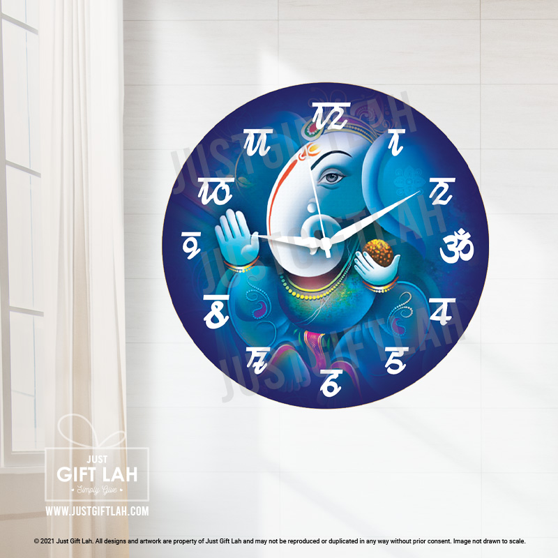 Mystical Ganesha Clock Wall Clock in Singapore