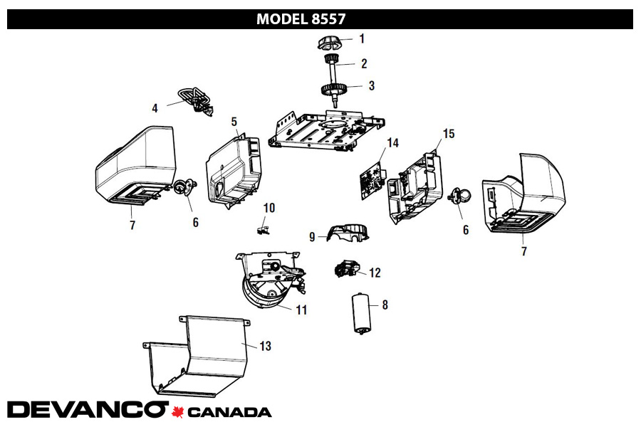 Liftmaster Garage Door Opener Parts Canada | Dandk Organizer