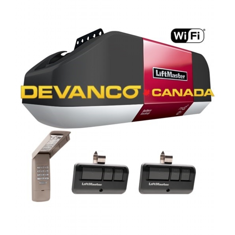 WLED-267 - LiftMaster Belt Drive DC Battery Backup Operator Wi-Fi with