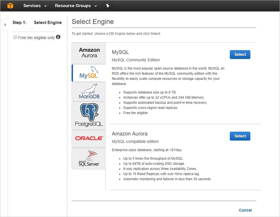 How to connect to Amazon RDS MySQL Database easily