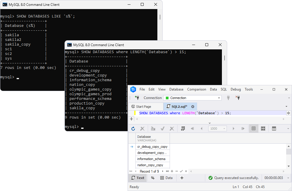 How to Show List of All Databases in MySQL [Explained]