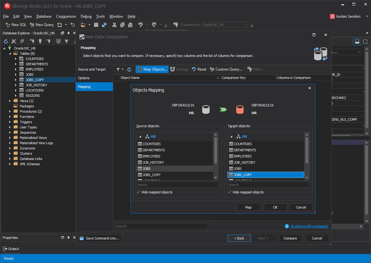 Copy table in Oracle database