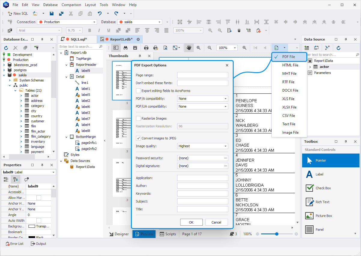 PostgreSQL GUI Client and SQL Management Tools for PostgreSQL for Windows, macOS, Linux
