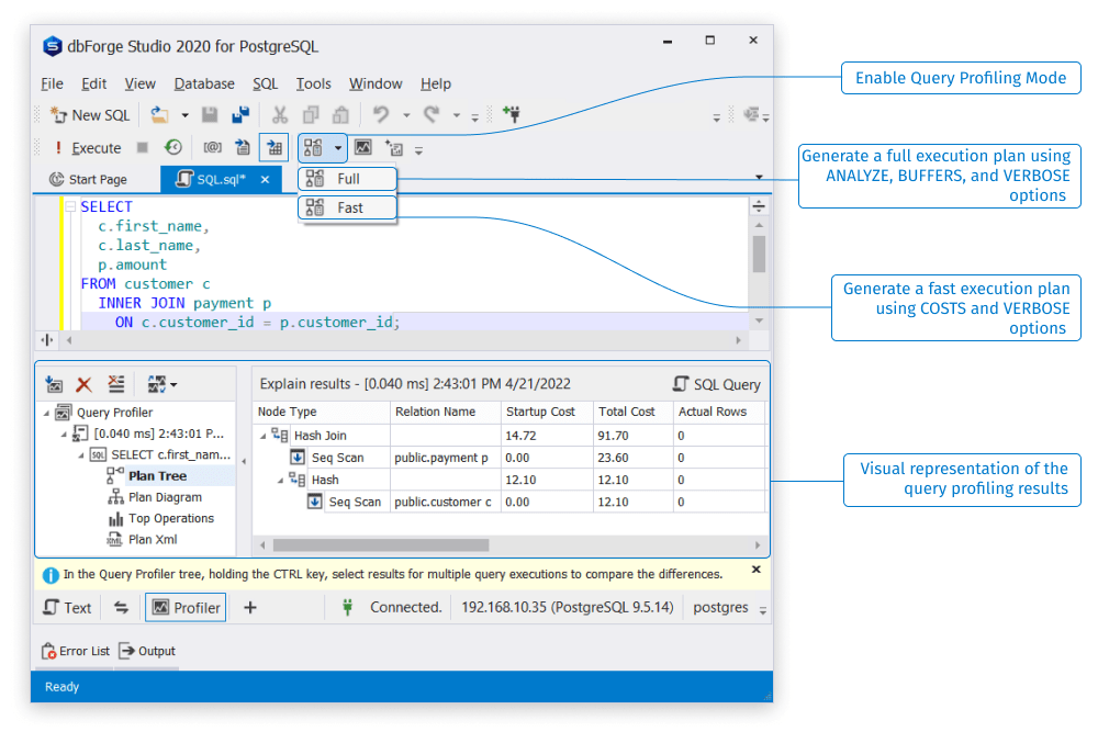 Understanding PostgreSQL Explain