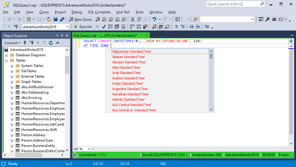 Code efficiently with TSQL Context Prompts in SQL Complete