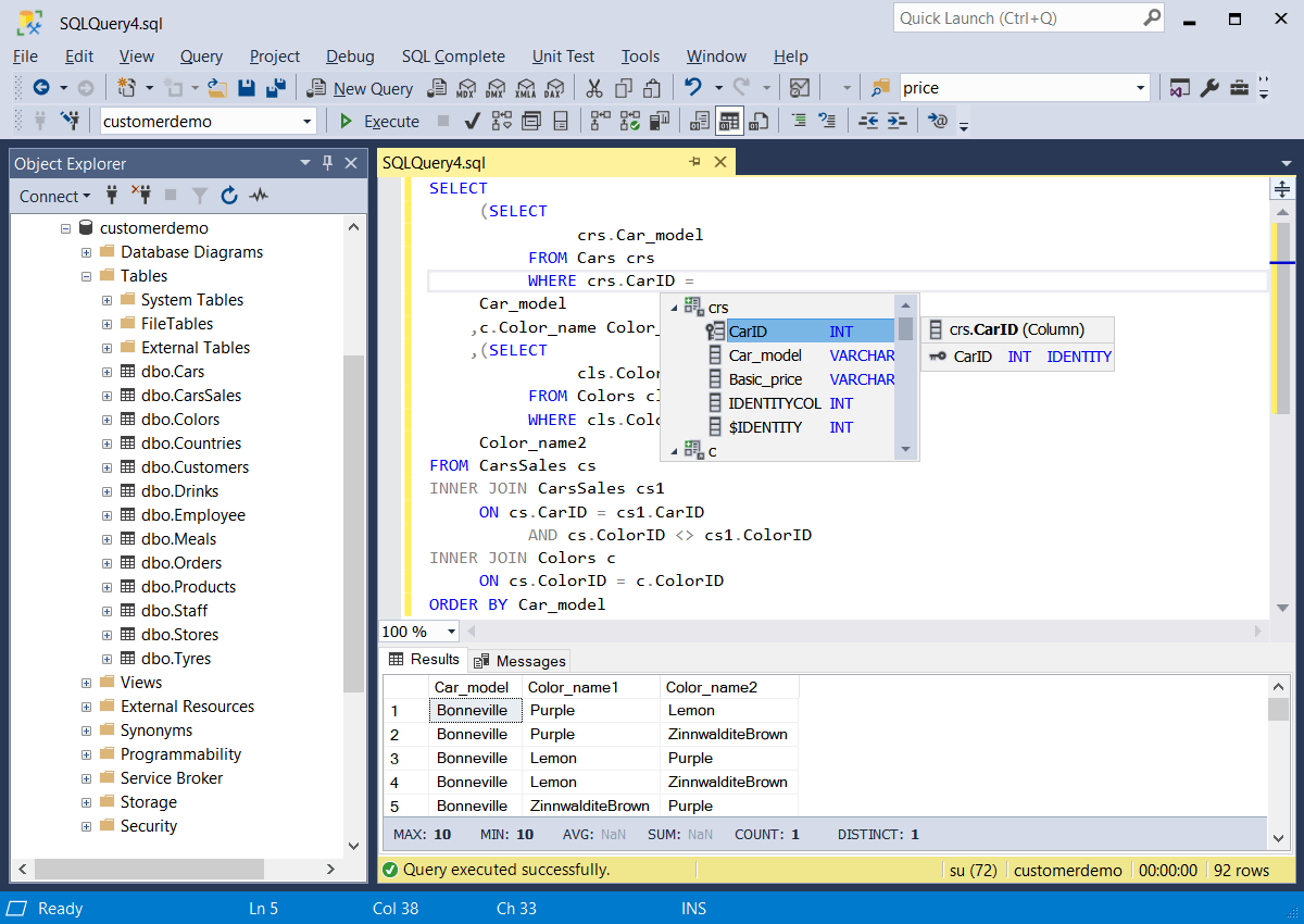 SQL Server Self Join (Explained by Examples)