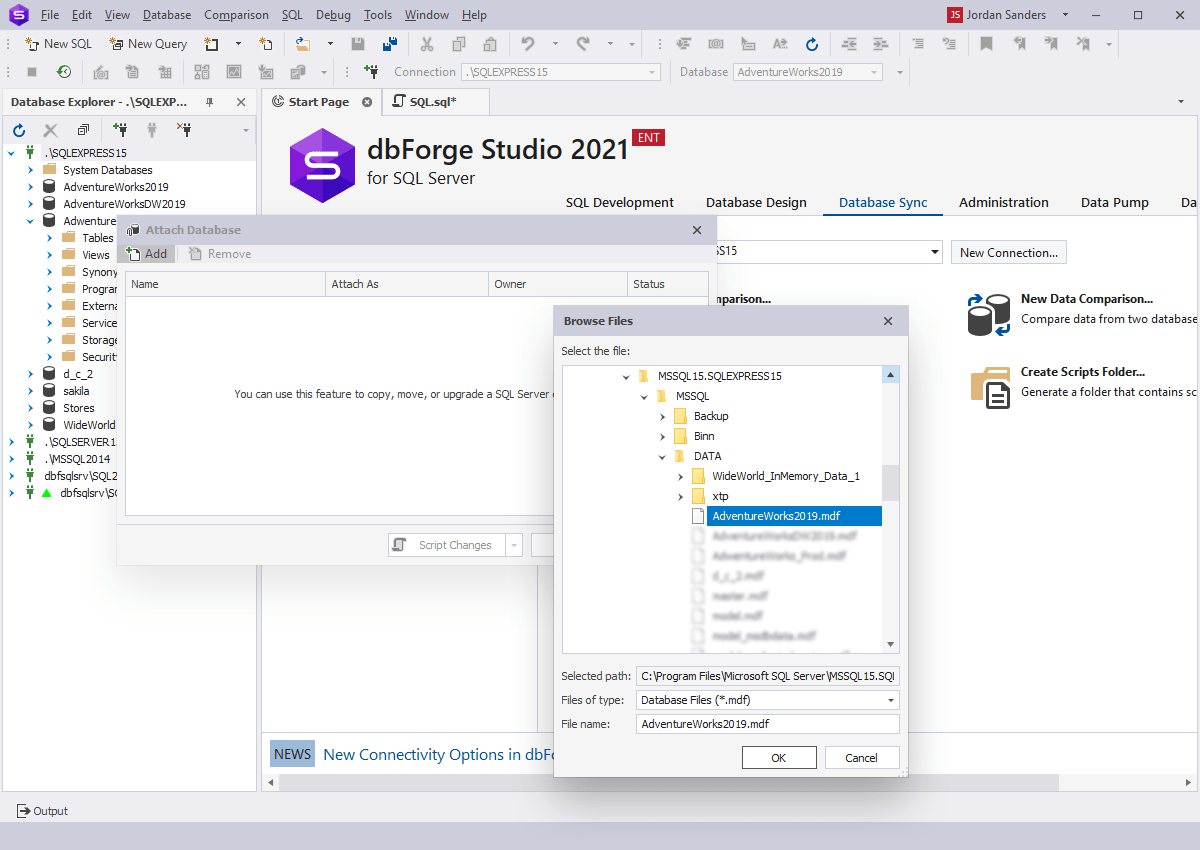 How To Select Table From Another Database In Sql Server