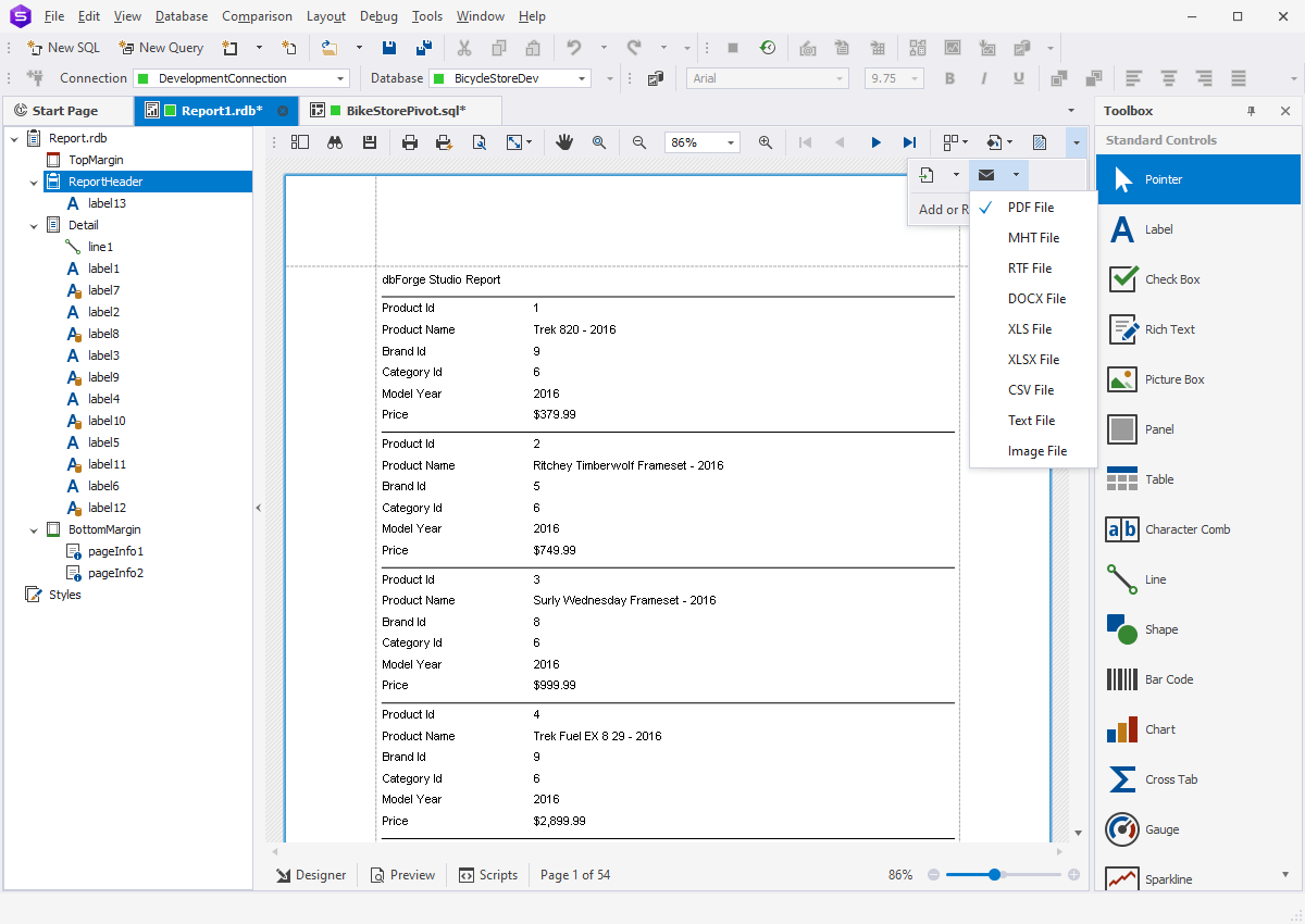 SQL Reporting Tools for Data Analysis
