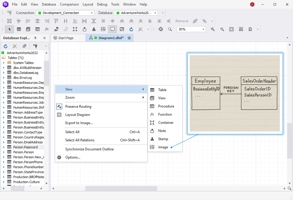 Database Diagram Tool for SQL Server Design Database ER Diagrams