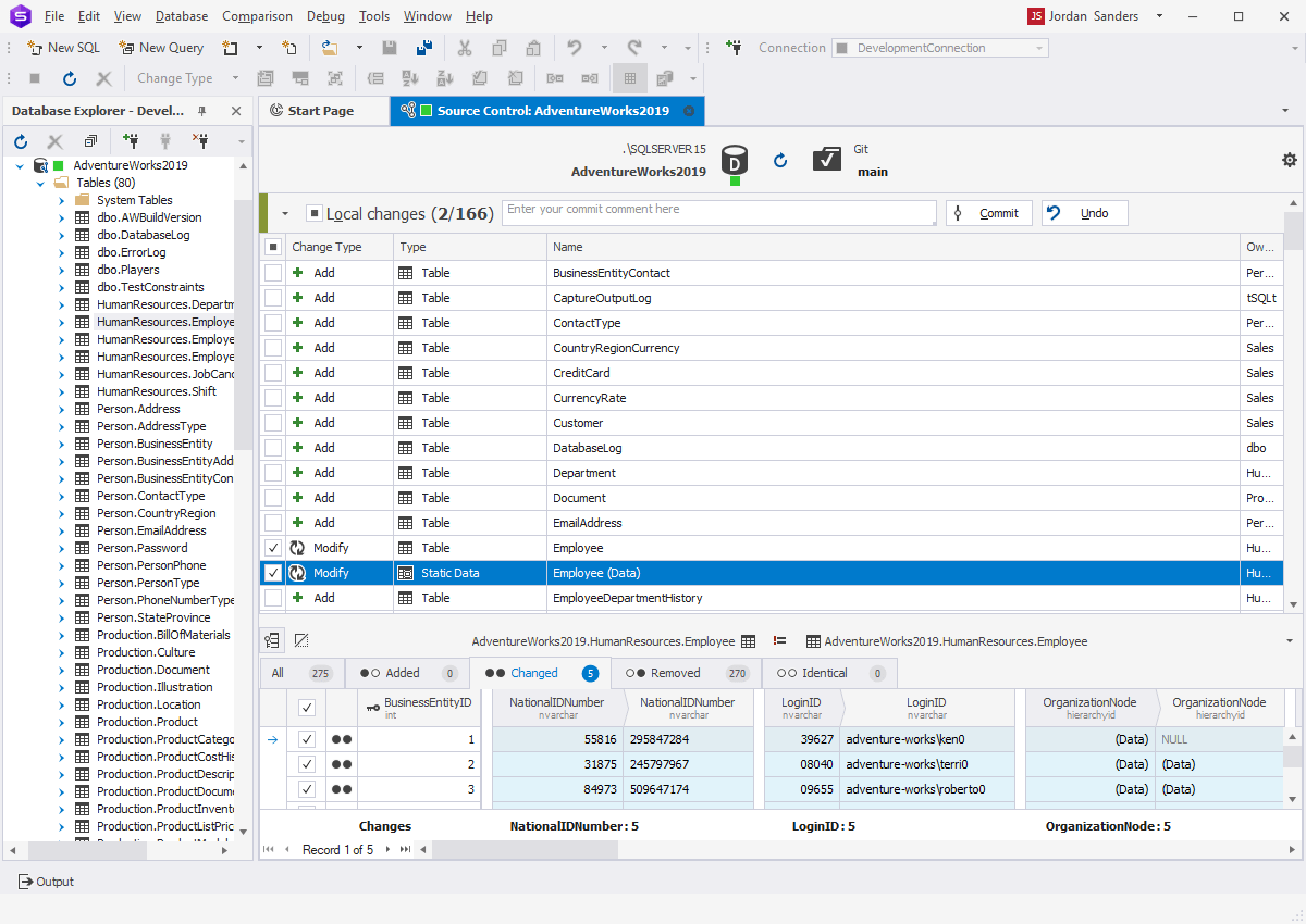 SQL Source Control in Studio for SQl Server