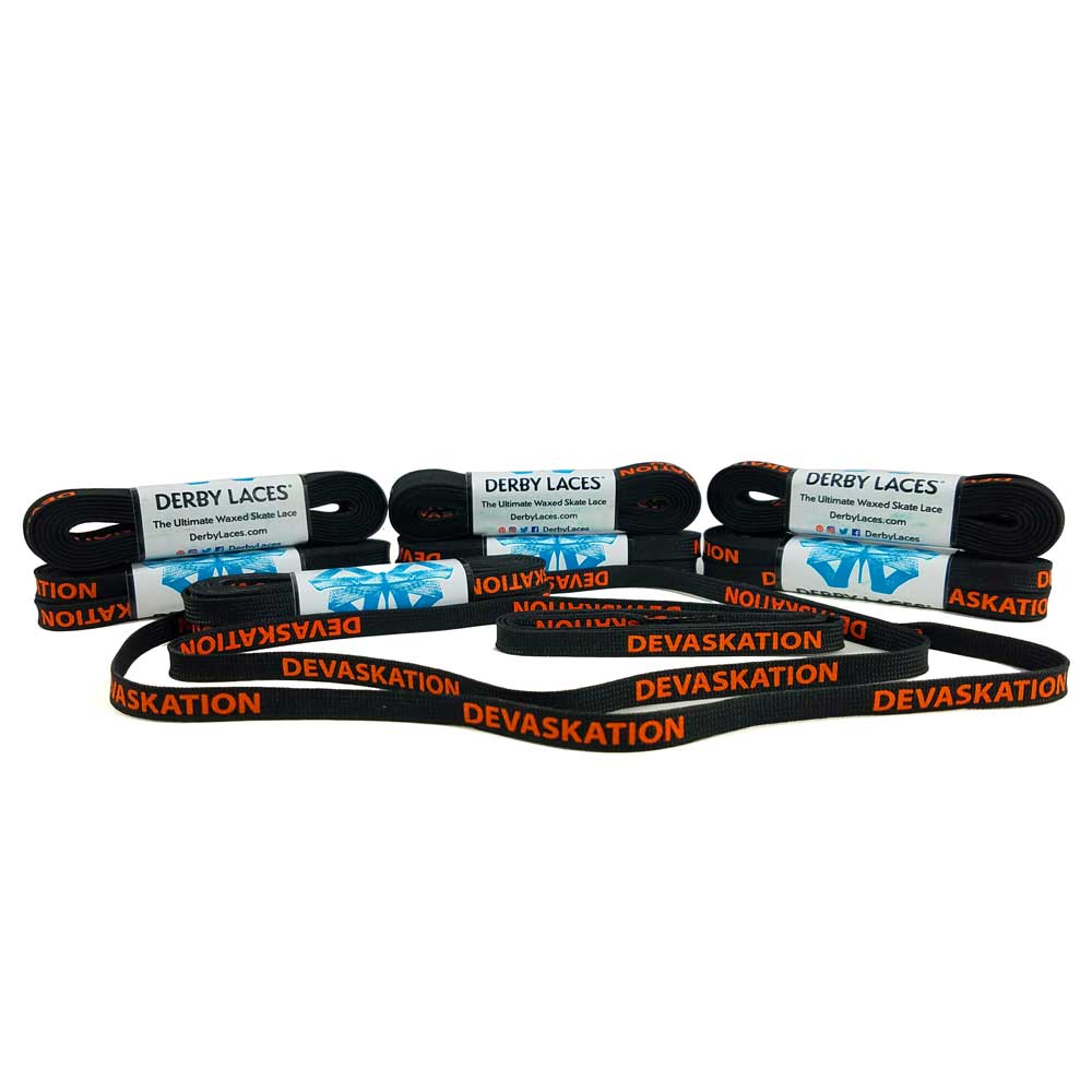 Derby Waxed Laces High Quality Roller Skate Laces