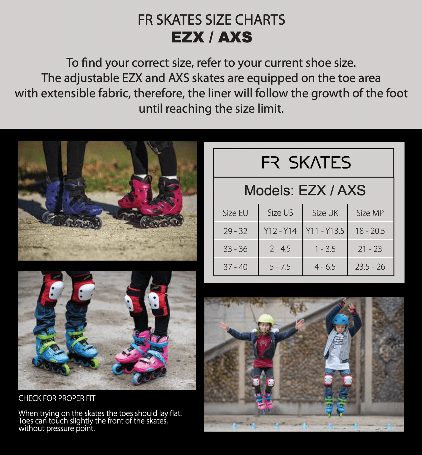FR AXS Junior Inline Skates