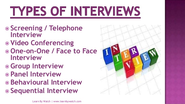 Types of Interviews DeVaughn Narratives