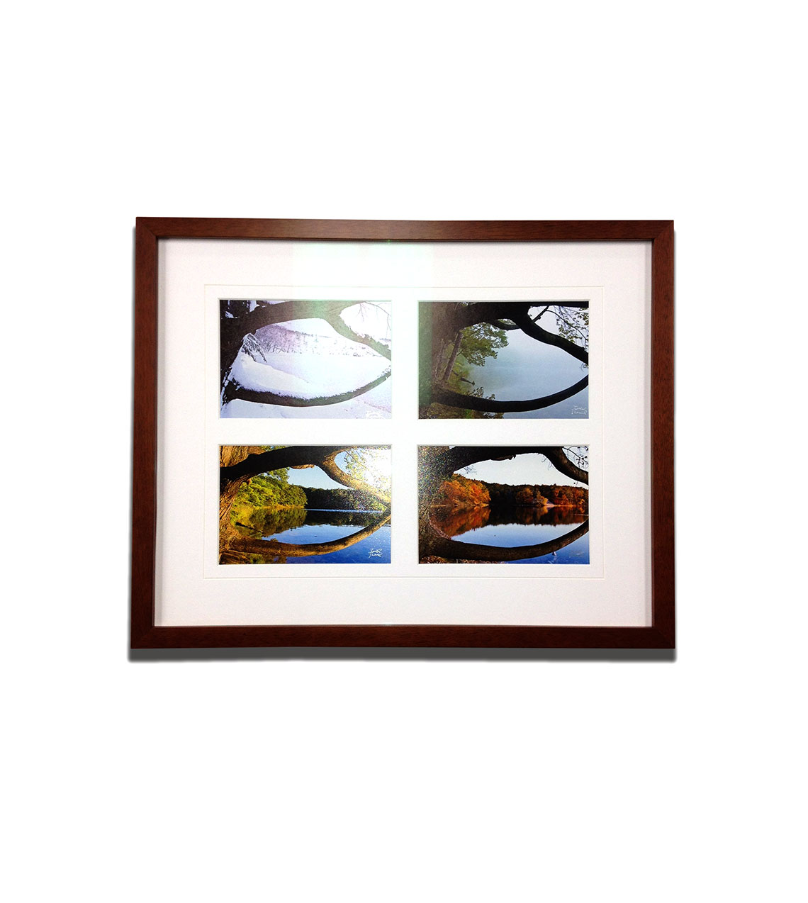 Frame Groupings of Photos in a Collage Mat DeVaul's Fine Framing