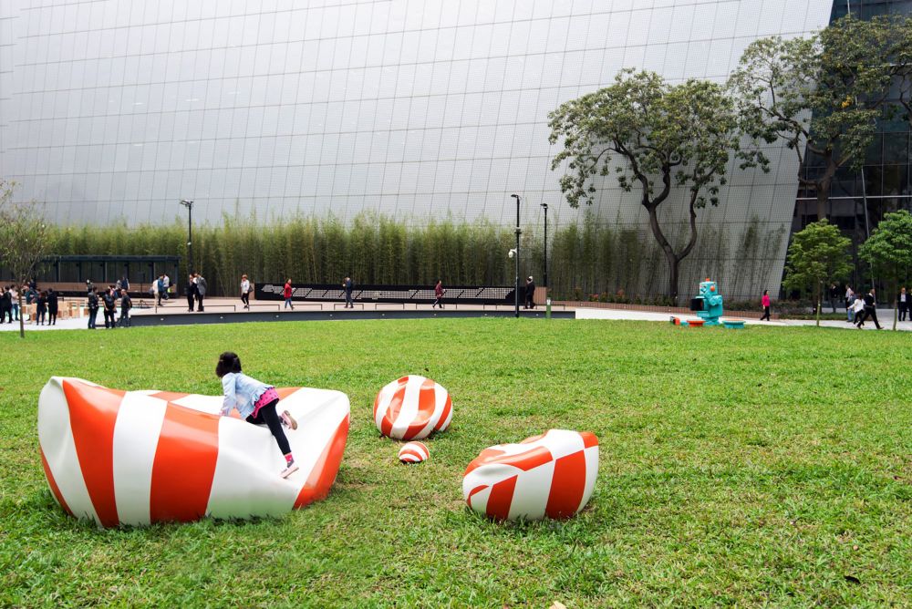 The improvement works for Tsun Yip Street Playground (now renamed