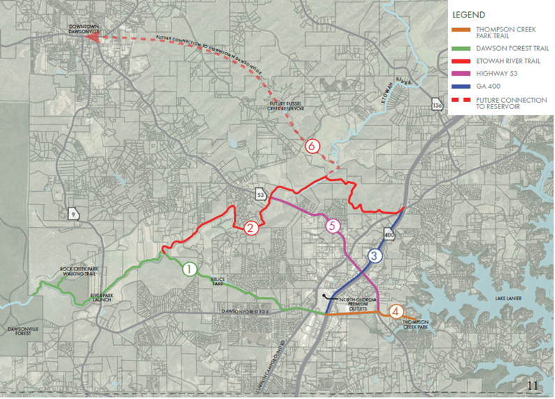 Greenway Trail Master Plan Dawson County,