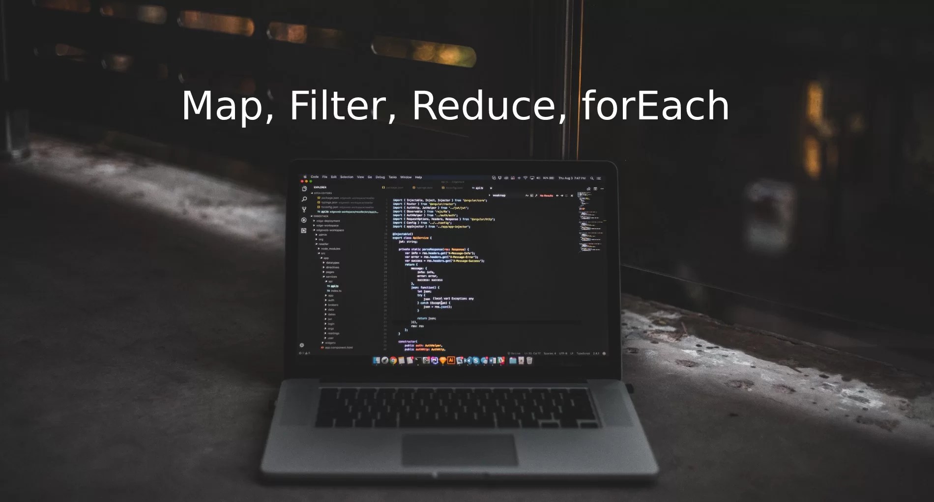 forEach, map, filter and reduce in JavaScript Array Code Example