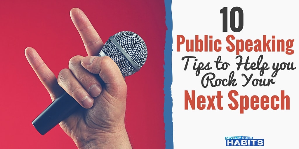 10 Public Speaking Tips for Your Next Speech