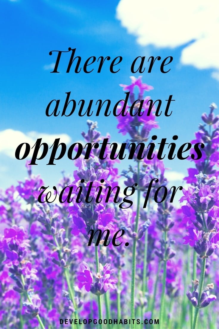 Self Reliance Quotes (Affirmations for taking advantage of opportunities)
