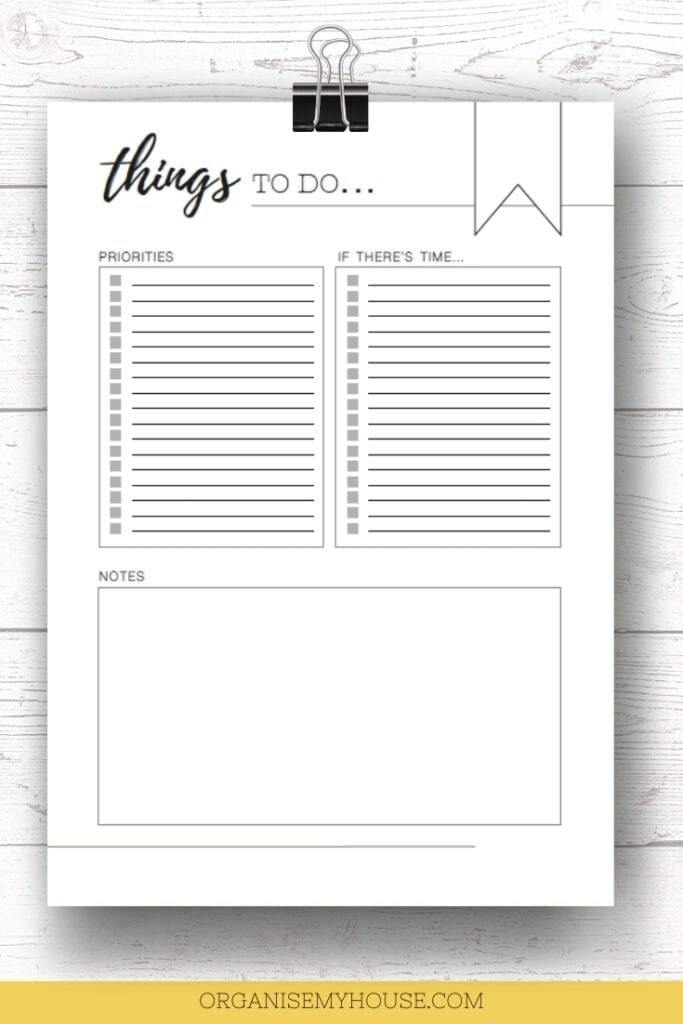 28 Printable Daily Checklist (and To Do List) Templates