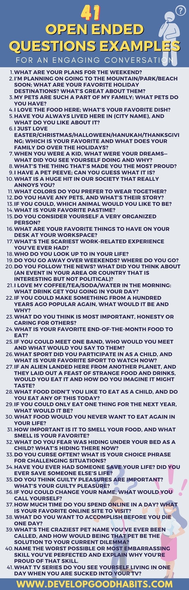 71 Open Ended Questions Examples for an Engaging Conversation