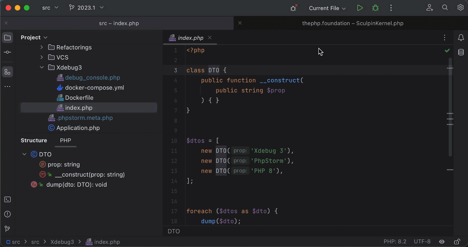 PhpStorm la version 2023.1 de l'EDI PHP est disponible avec des mises