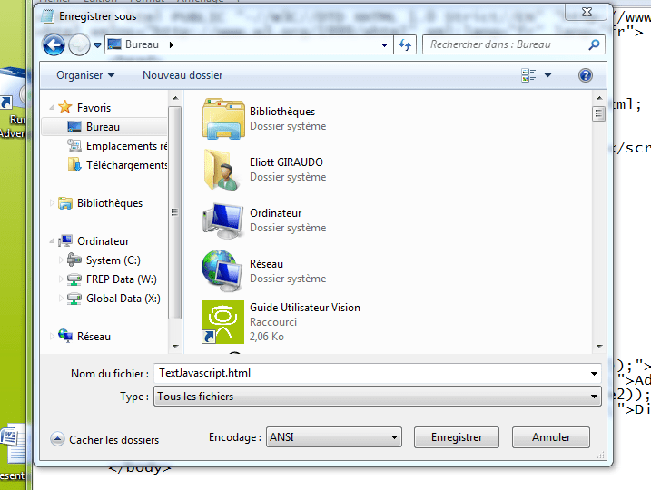 notepad javascript html JavaScript