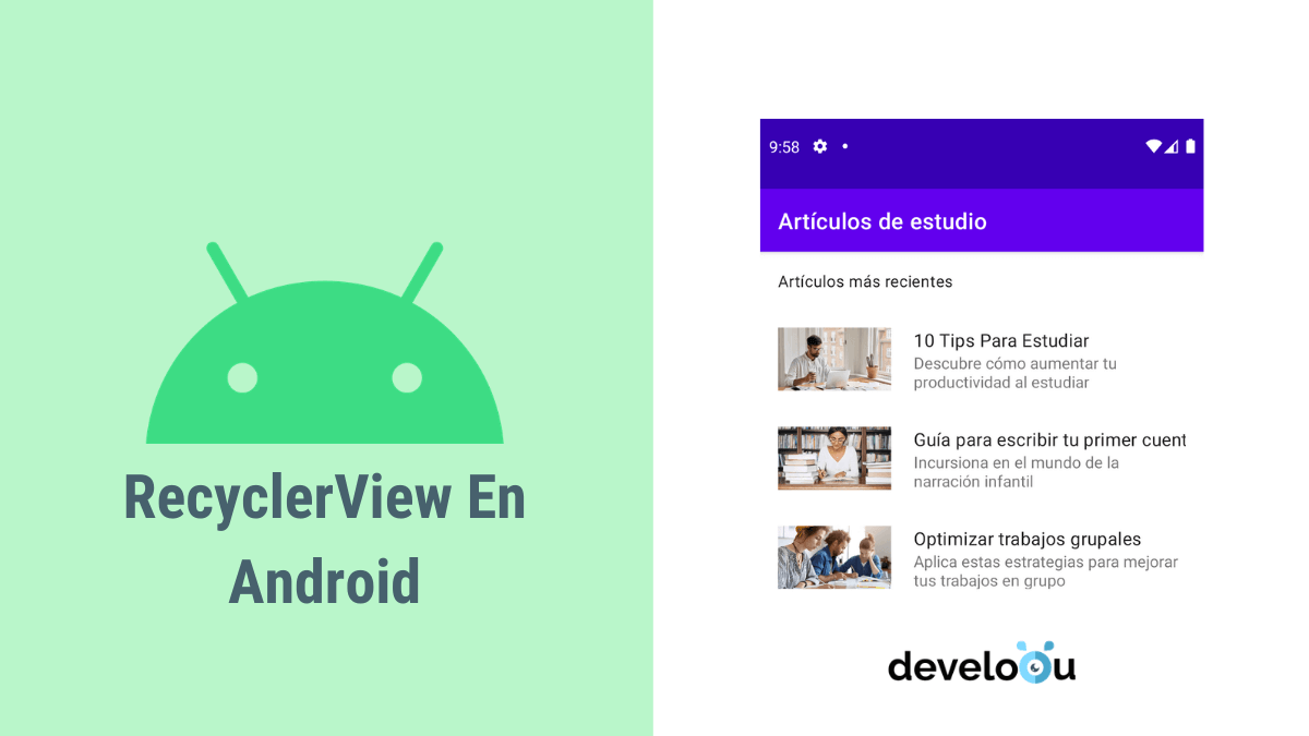 Crear Listas Con RecyclerView En Android Develou