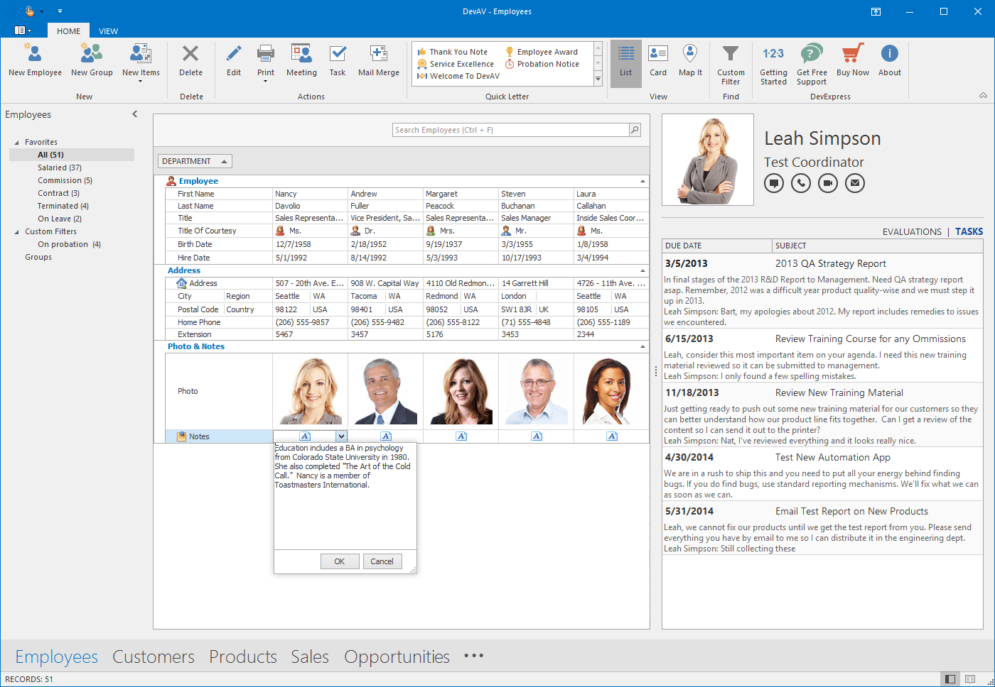 WinForms Vertical and Property Grid Control | DevExpress