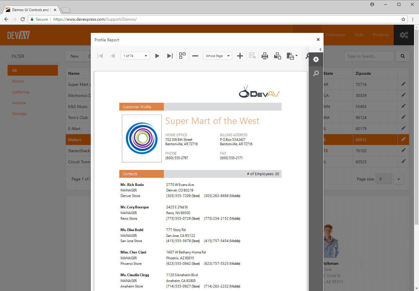 Bootstrap Controls  UI DevExpress