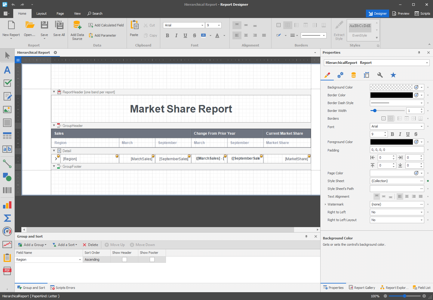 Reporting Tools Core, Blazor, WinForms, MVC DevExpress
