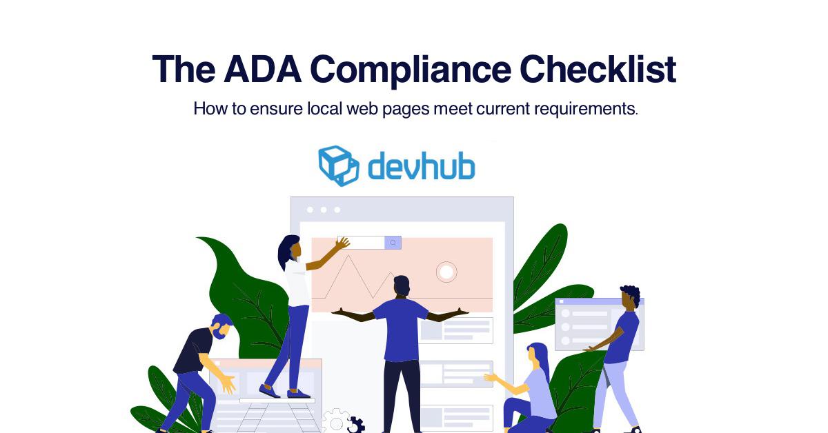 ADA Compliant Local Pages Checklist