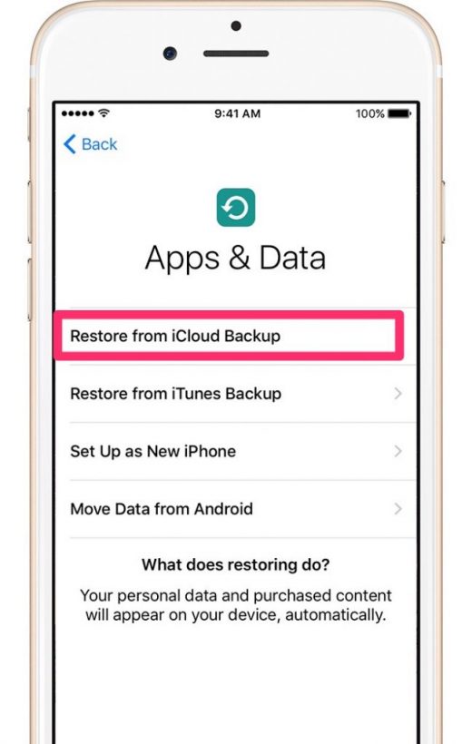 How to Restore iPhone from iCloud Backup