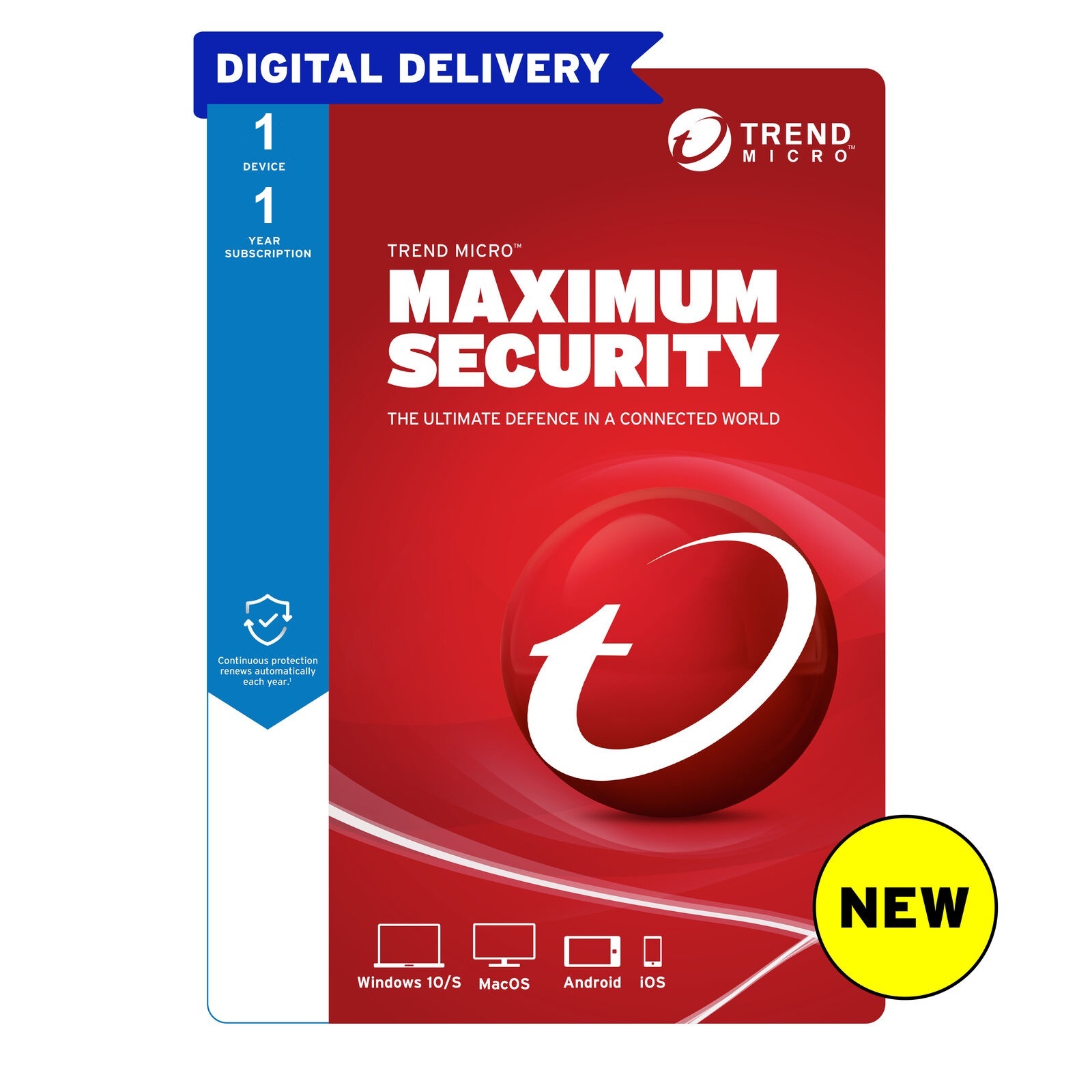 UP To 90 OFF ! Trend Micro Maximum Security Buy Online from 19.90 at Device Deal