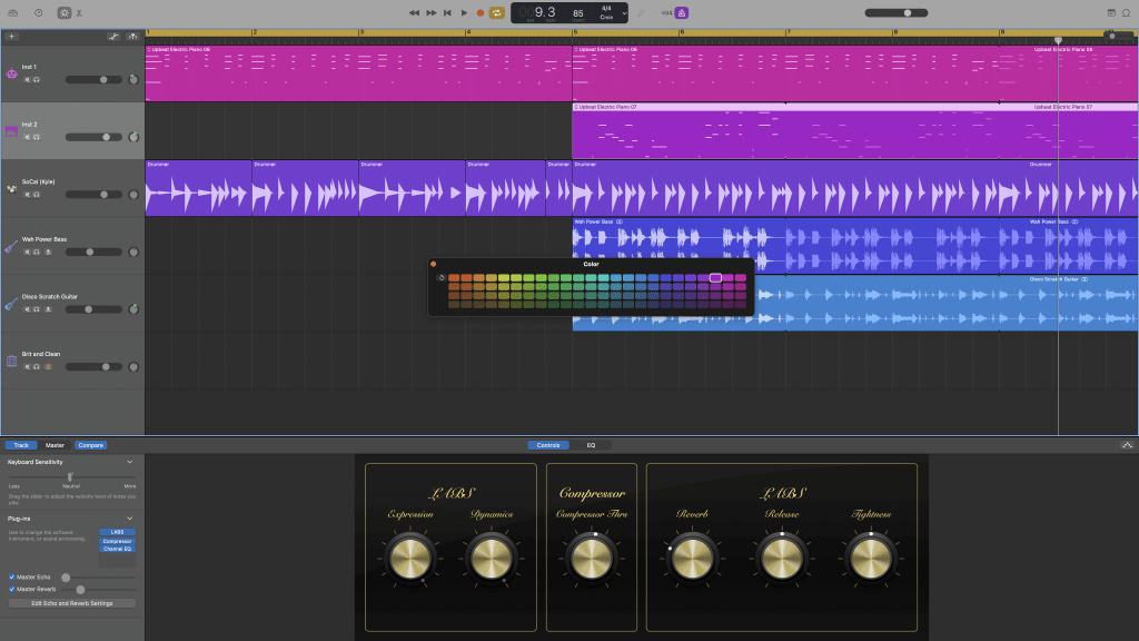 How To Change Track Color In Garageband DeviceMAG