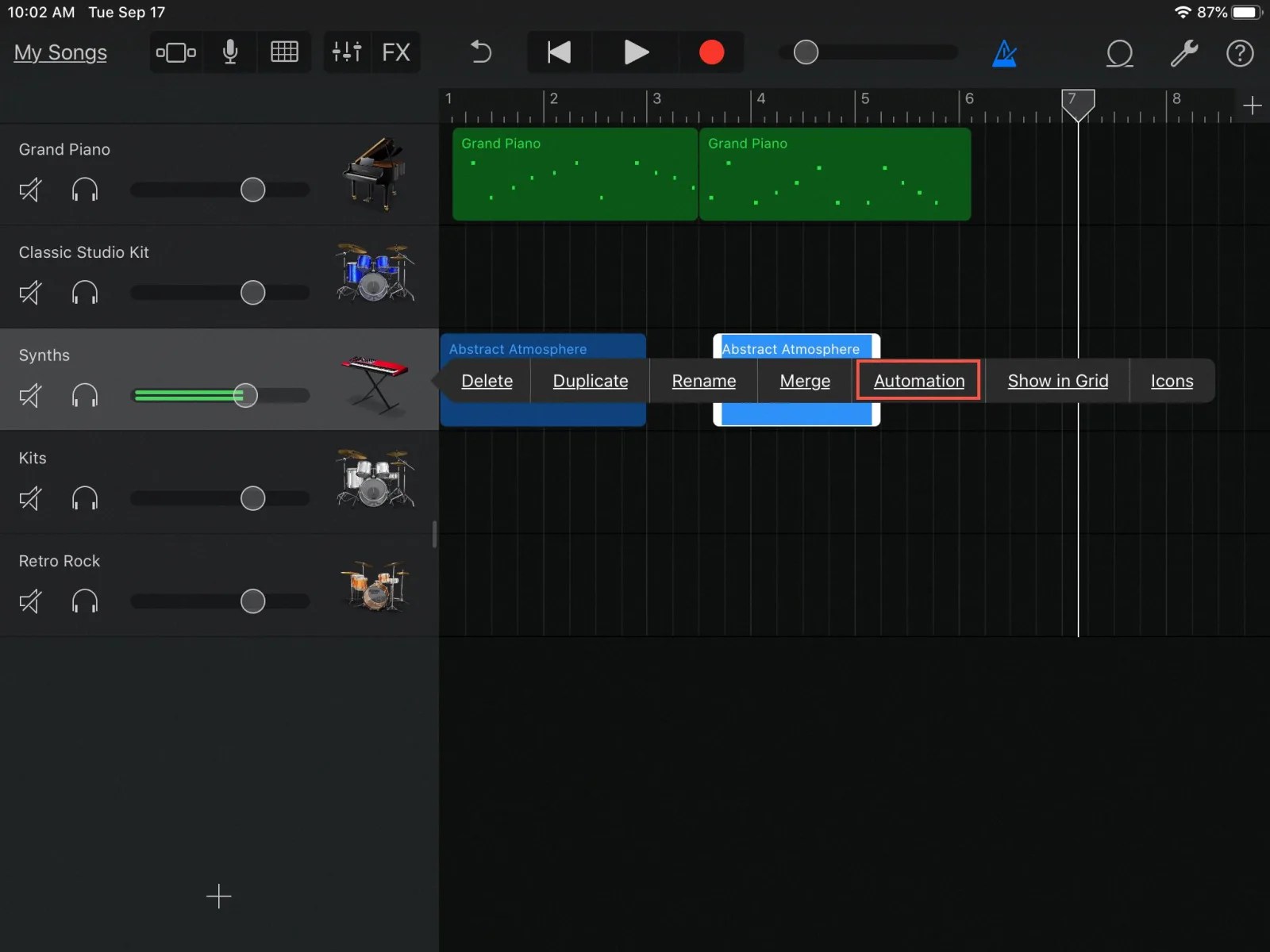 How To Use Automation In Garageband DeviceMAG