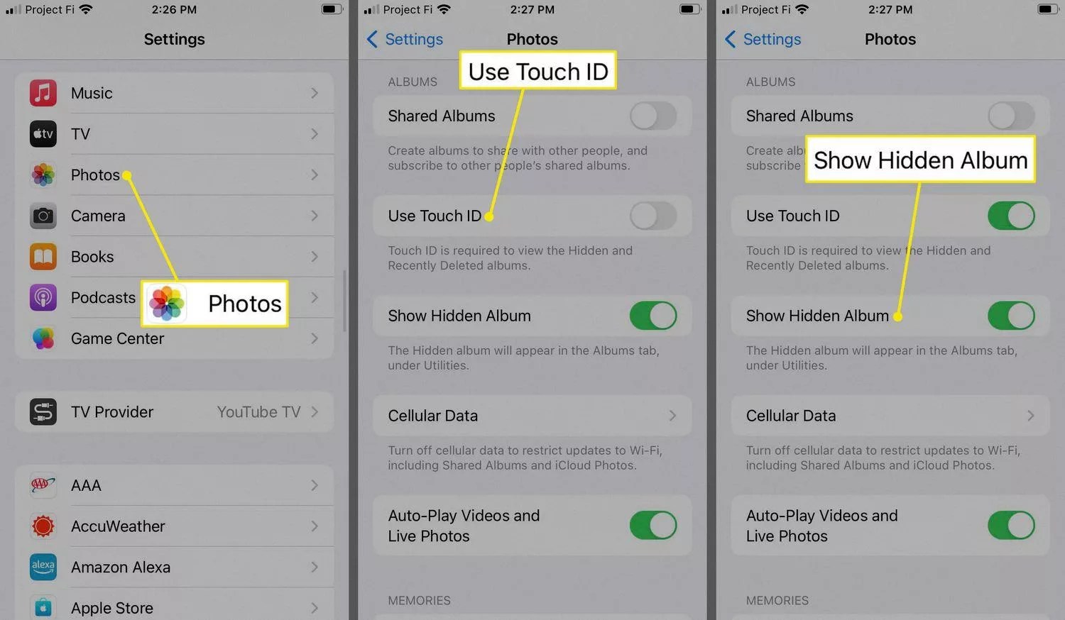 How To Hide A Shared Album on iPhone DeviceMAG