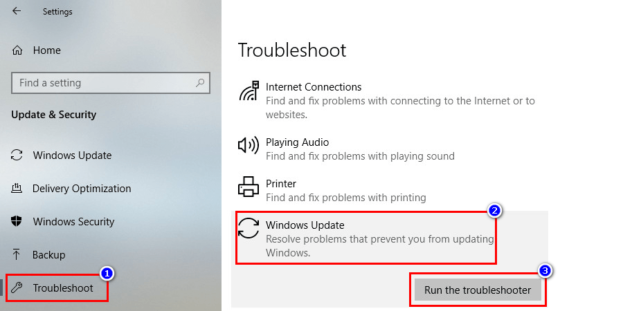 How to run Troubleshooter in Windows 11/10 from the.