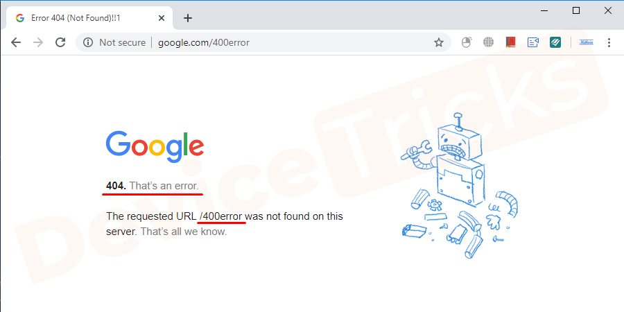 How to Fix a 400 Bad Request Error? Device Tricks