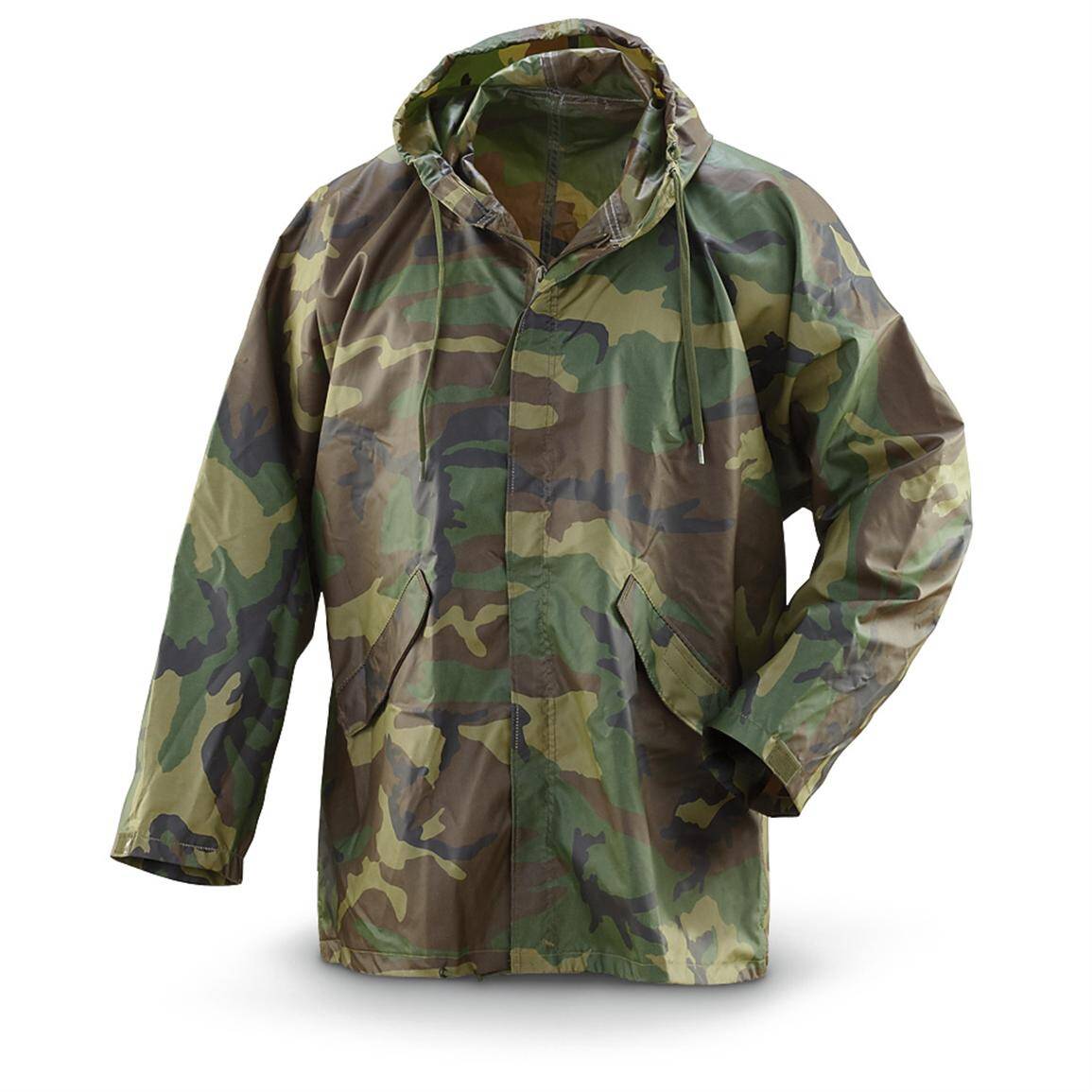 Gov't Issue Wet Weather Rain Parka Devil Dog Depot