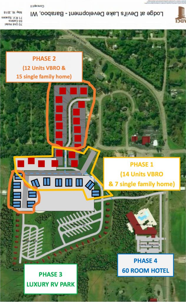 Proposed 40 Million Dollar Development Devil's Lake State Park Area