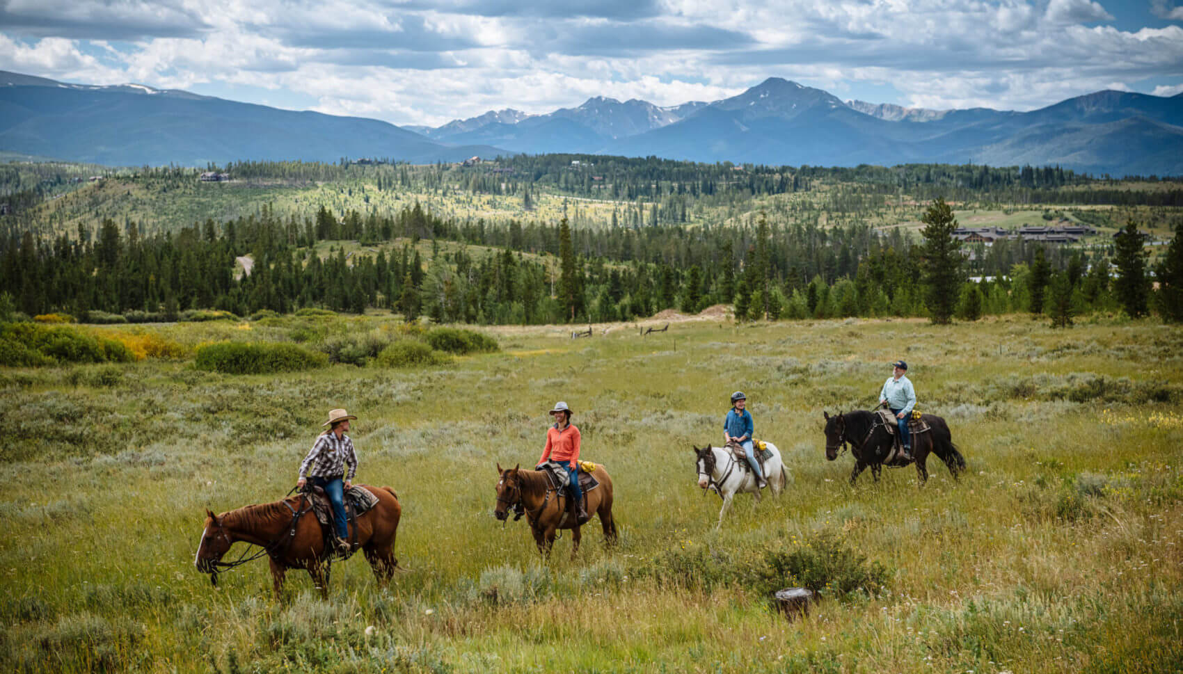 Colorado Horseback Riding & Sleigh Rides Devil's Thumb Ranch