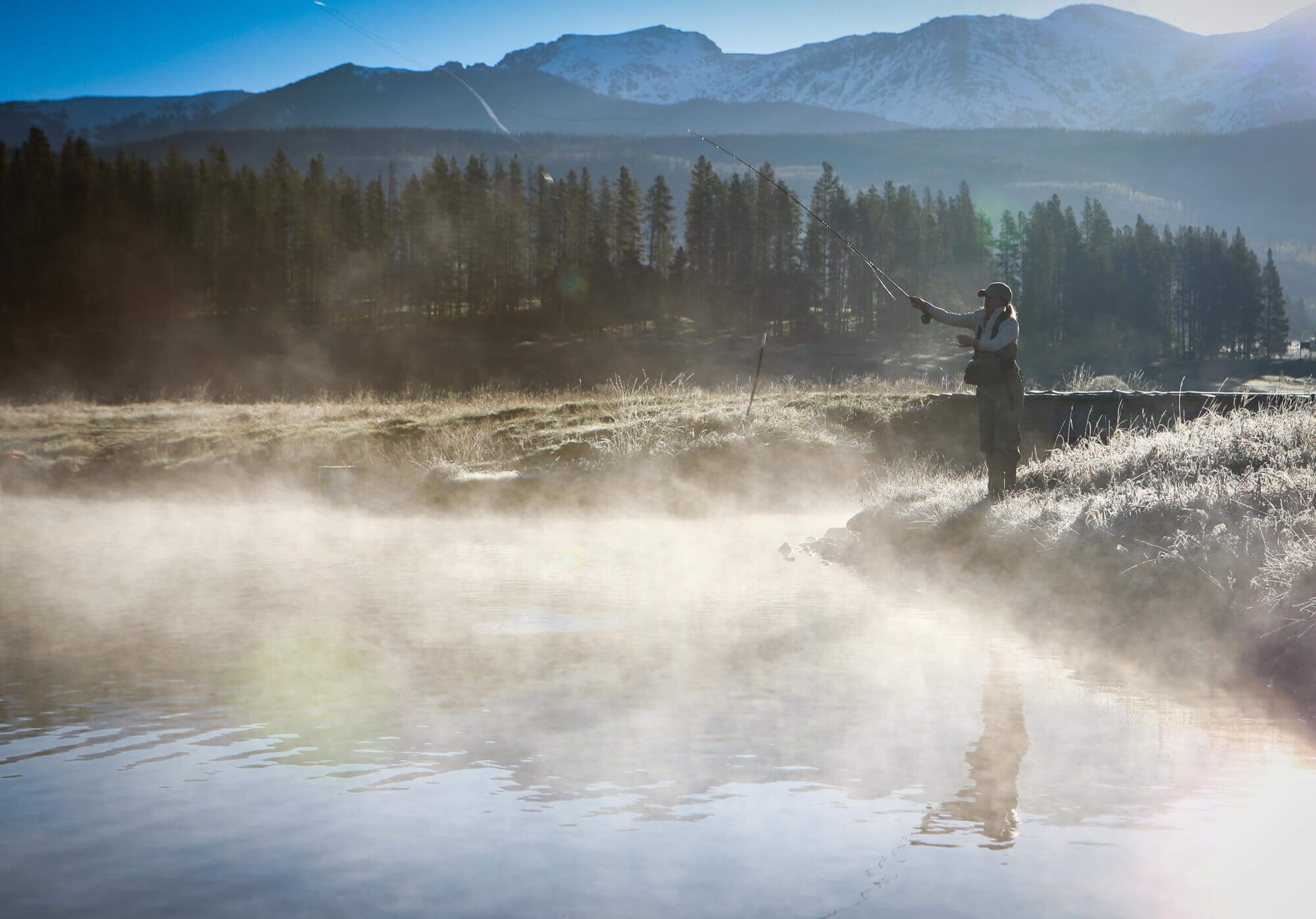 Fly Fishing Devil's Thumb Ranch