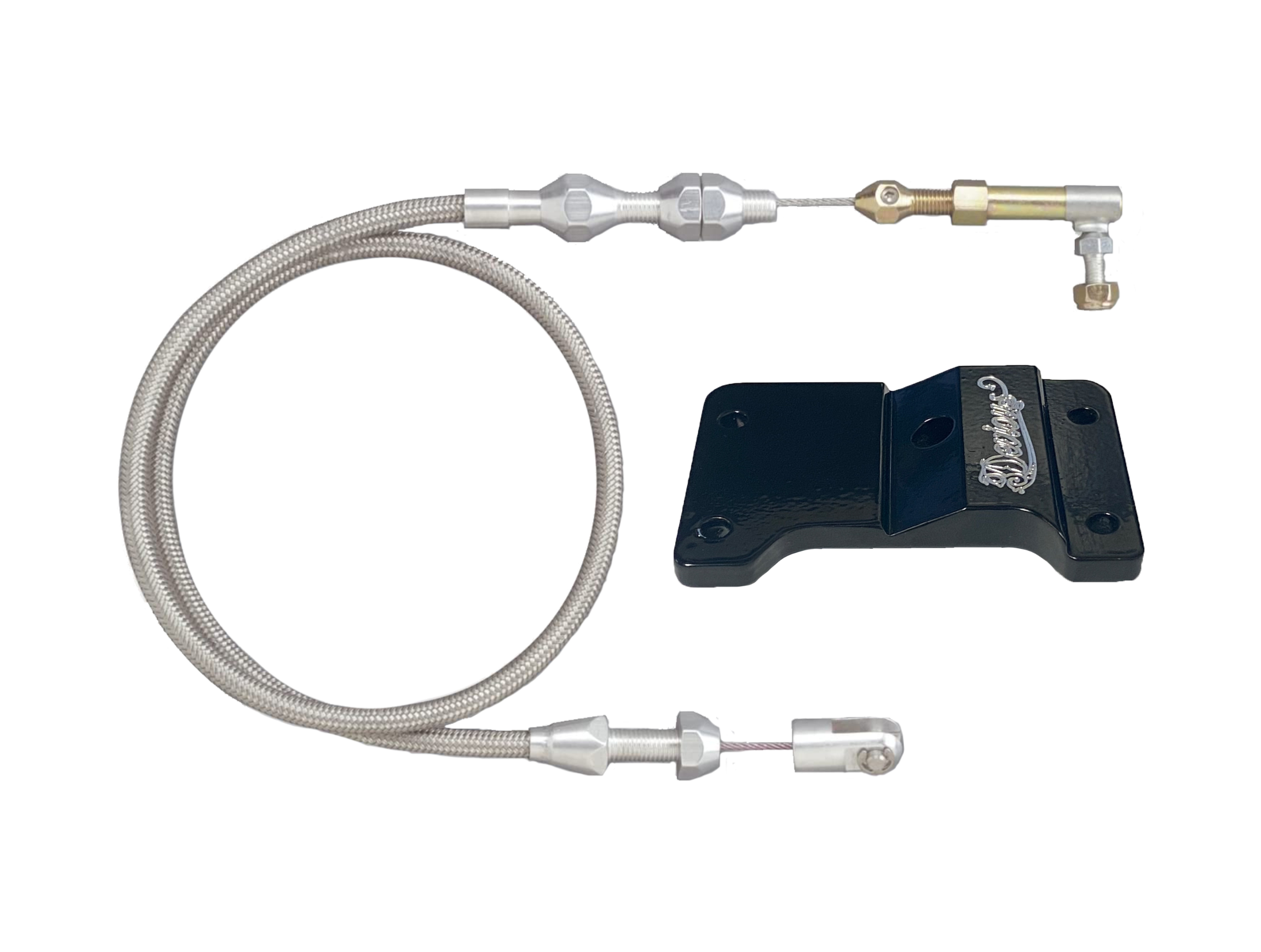Stock Throttle Pedal Bracket and Throttle Cable 6′ Devious Customs