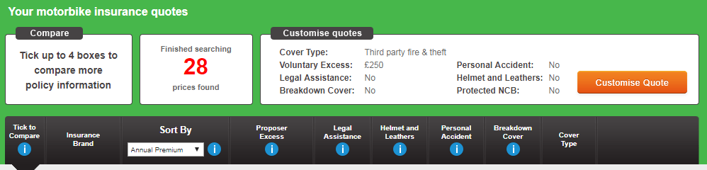 Best Motorcycle Insurance Comparison Devitt