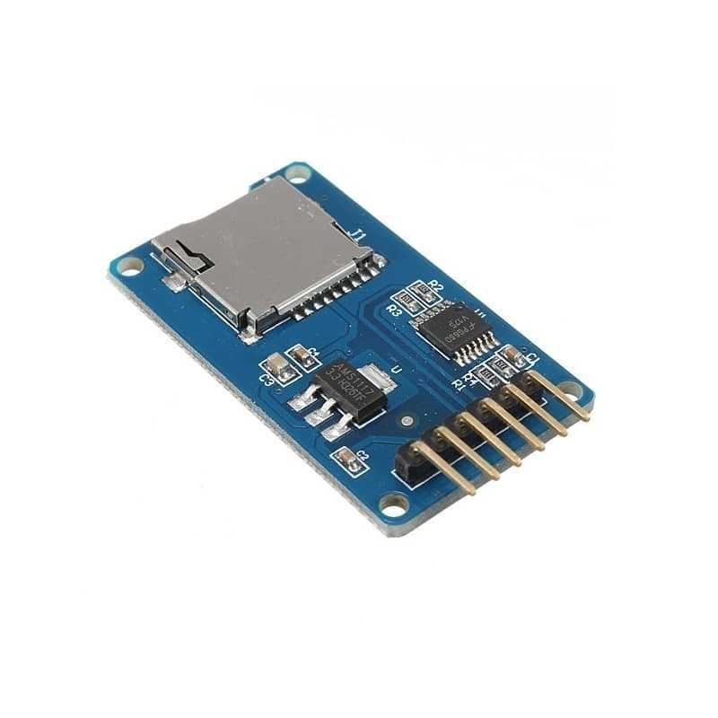 MicroSD Module with SPI interface (for Arduino)