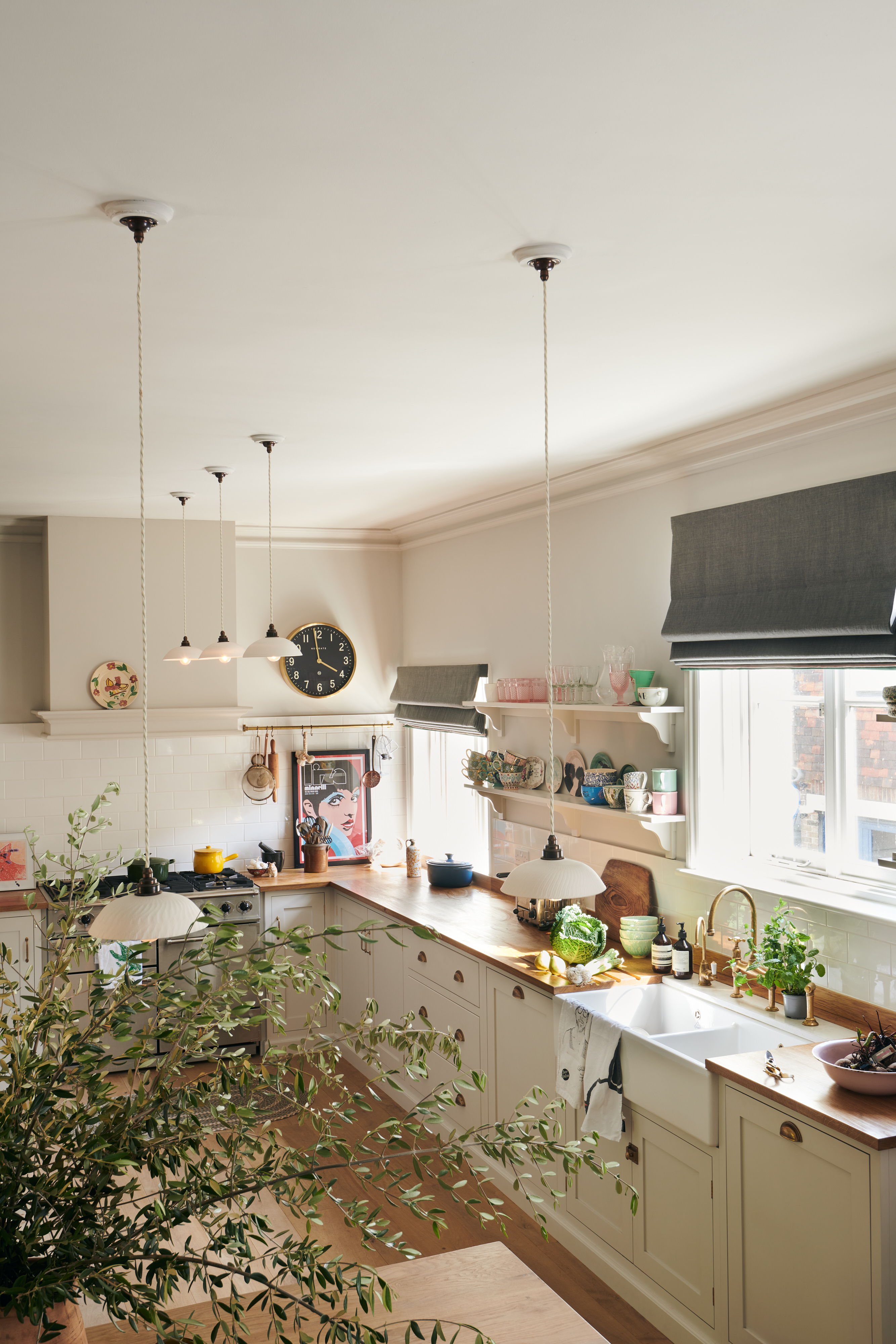 Photographing Zoe Ball's beautiful deVOL Kitchen in Ditchling The