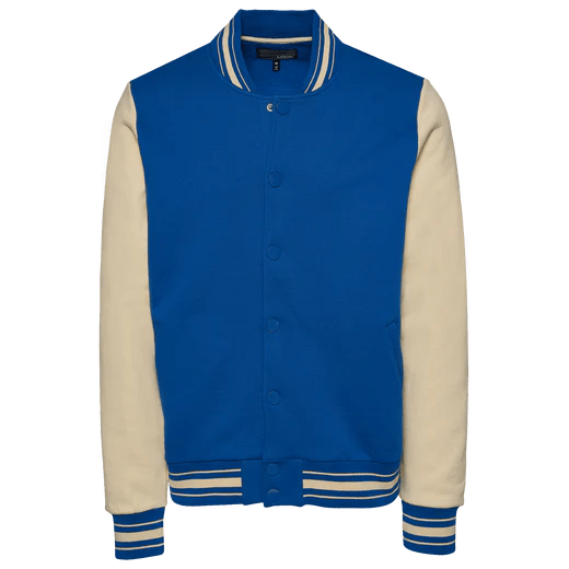 LCKR Men's Letterman Jacket Royal 037200484600